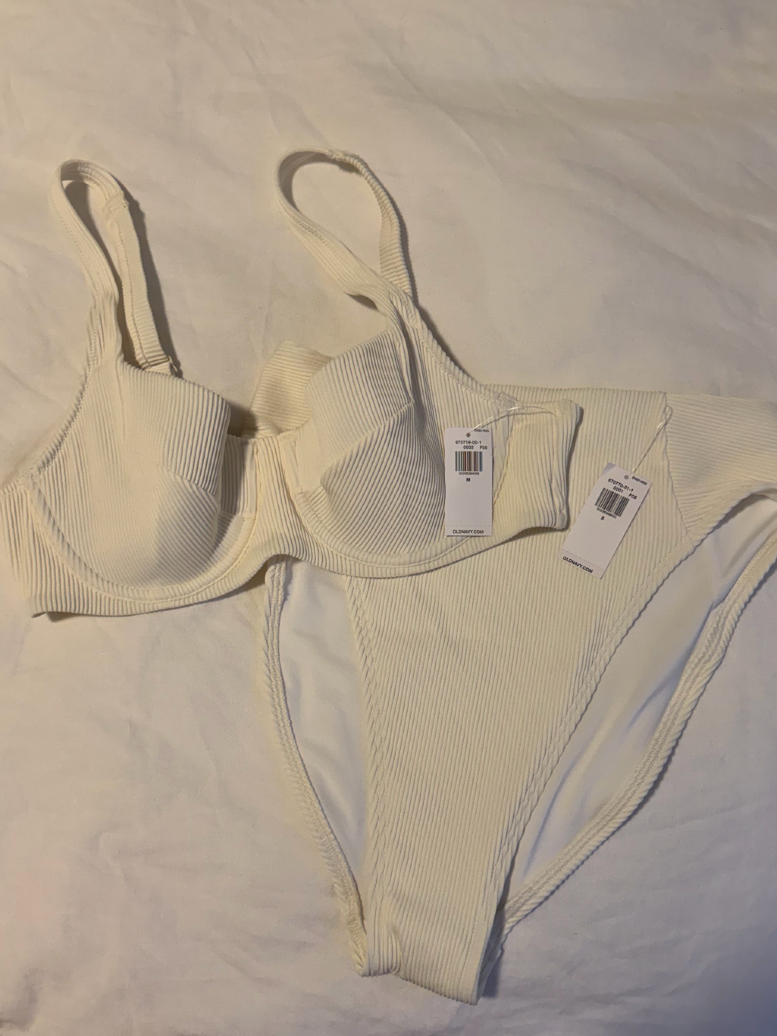 Nwt Old Navy Ribbed High Waist Swim